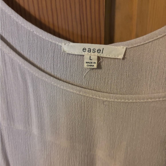 Easel Cream Asymmetrical Dress - Picture 5 of 5